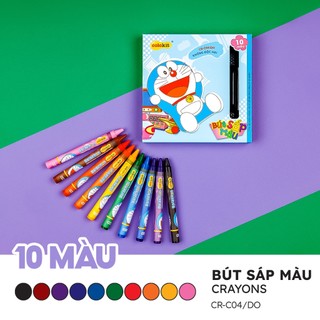 Sáp màu Colokit Doraemon CR-C04/DO (10 màu)