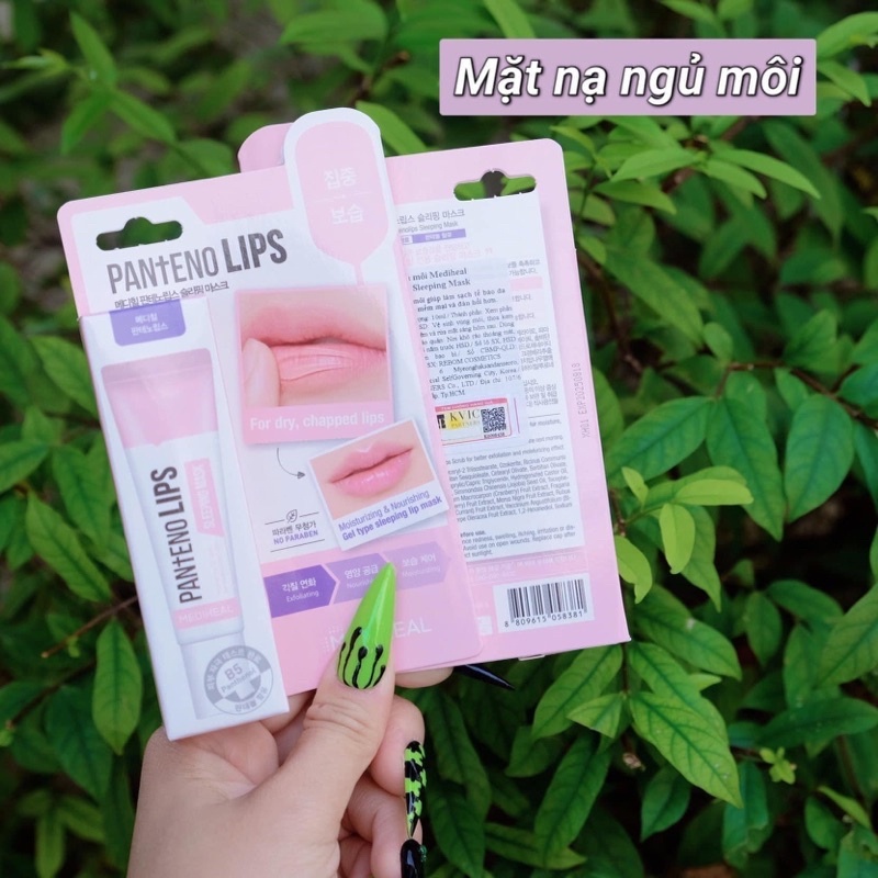 Combo Son Dưỡng Mediheal Làm Mờ Thâm Môi, Mềm Môi Labocare Healbalm 10ml