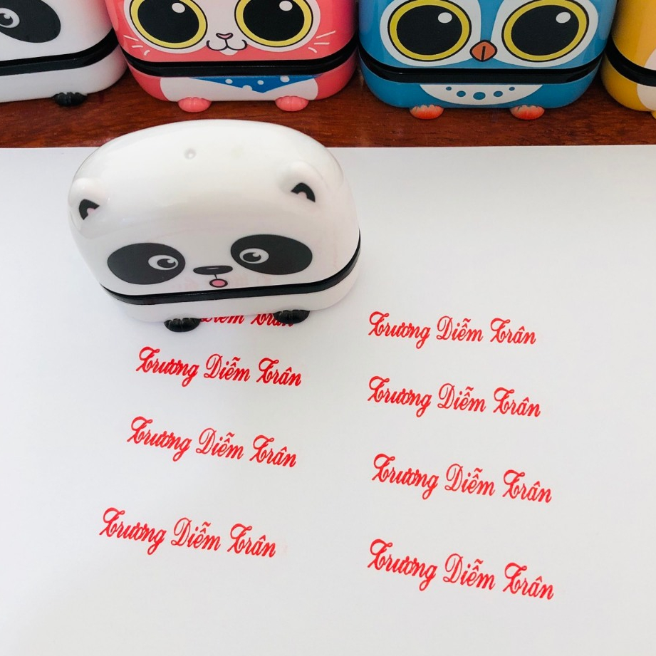 Con Dấu Tên Cute, Khắc Con Dấu Tên, Khắc Mộc Tên Theo Yêu Cầu, Con Dấu Hình Thú, Dấu Tên Đẹp