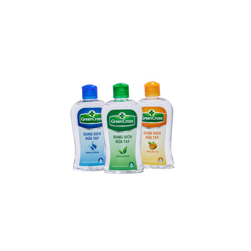Nước Rửa Tay Green Cross Hương Tự Nhiên 250ml - NSX 27/10/2021