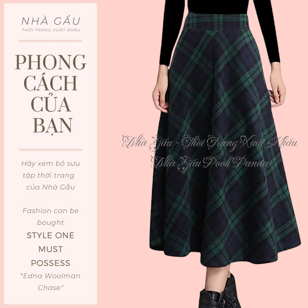 Chân váy maxi from dài bigsize