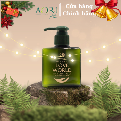 Dầu gội bưởi loveworld suôn mượt , giảm gàu ngứa, giảm gãy rụng, kích thích mọc tóc