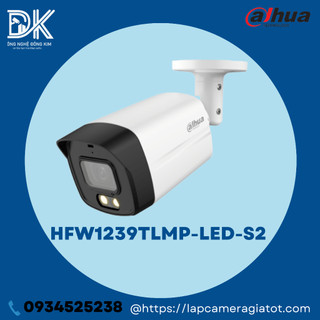 Camera dahua full color dh-hac-hfw1239tlmp-led-s2