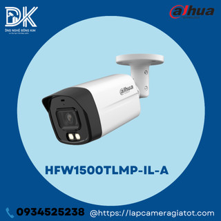 Camera dahua dh-hac-hfw1500tlmp-il-a 5mp dual light hỗ trợ mic thu âm thanh, bảo hành 24 tháng