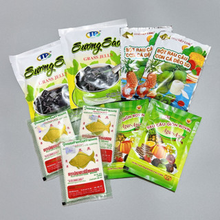 Bột Rau Câu Dẻo Jelly, Agar, Con Cá Thái, Gelatine Đức, Sương Sáo, Sương Sa, Pudding Nhiều loại tự chọn
