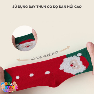 TẤT NOEL CHO BÉ CHẤT ĐẸP XINH