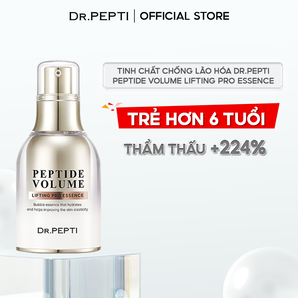 Tinh Chất Chống Lão Hóa Chuyên Sâu, Làm Mờ Vết Nhăn DR.PEPTI Peptide Volume Lifting Pro Essence 30ml/100ml