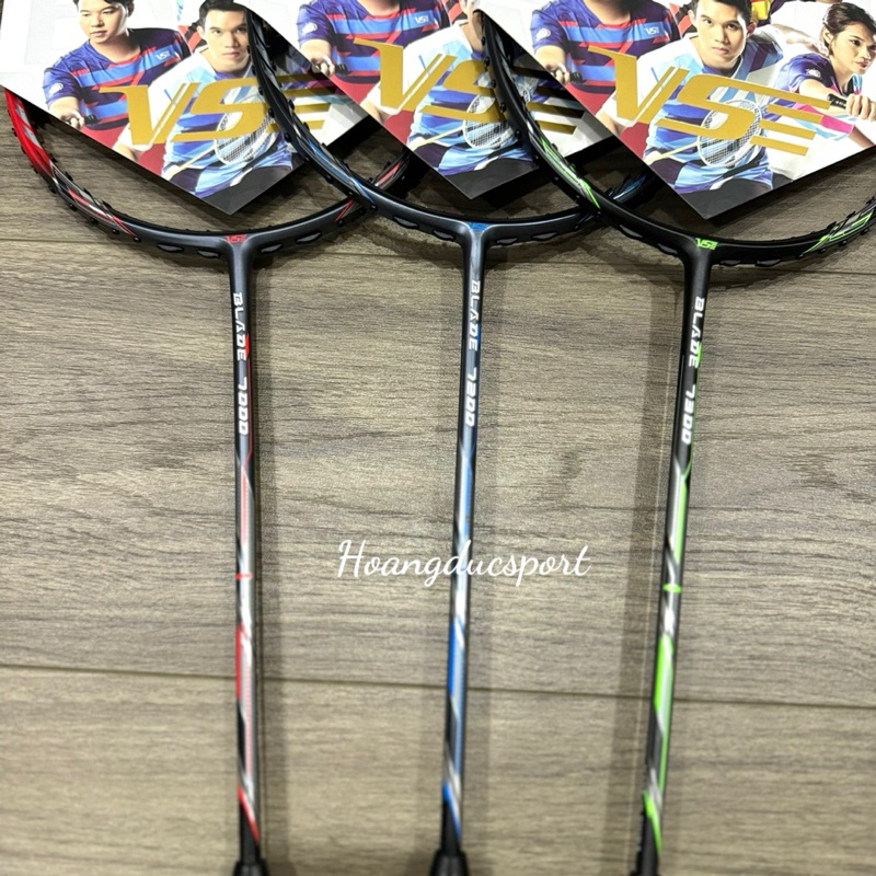 Vợt cầu lông VS Blade 7000,7100,7200,7300, tặng cước căng luôn 11kg màu ngẫu nhiên,tặng cuốn cán,tặng túi đựng vợt