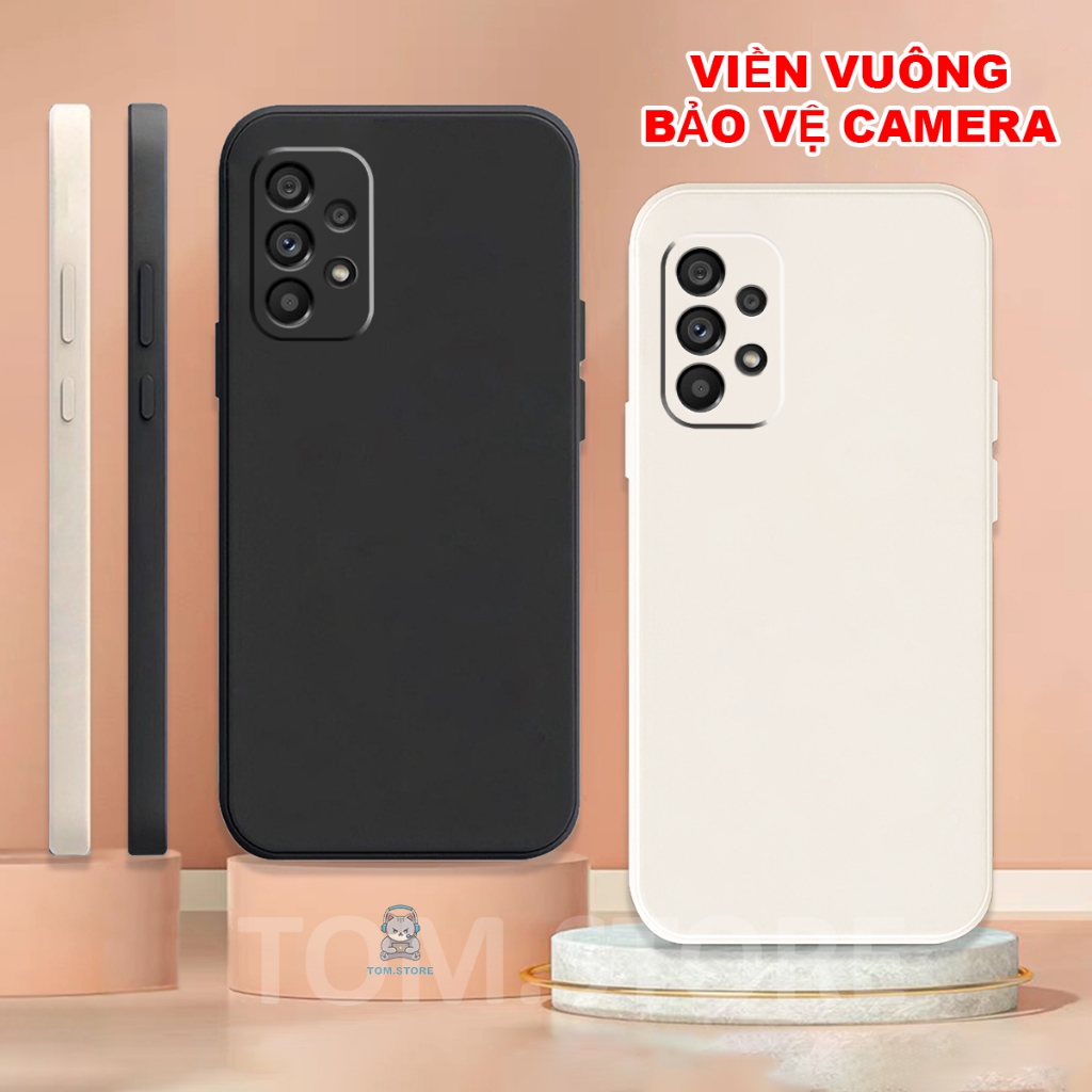 Ốp Samsung A13 / A23 / A53 5G / A73 5G cạnh viền vuông bảo vệ camera