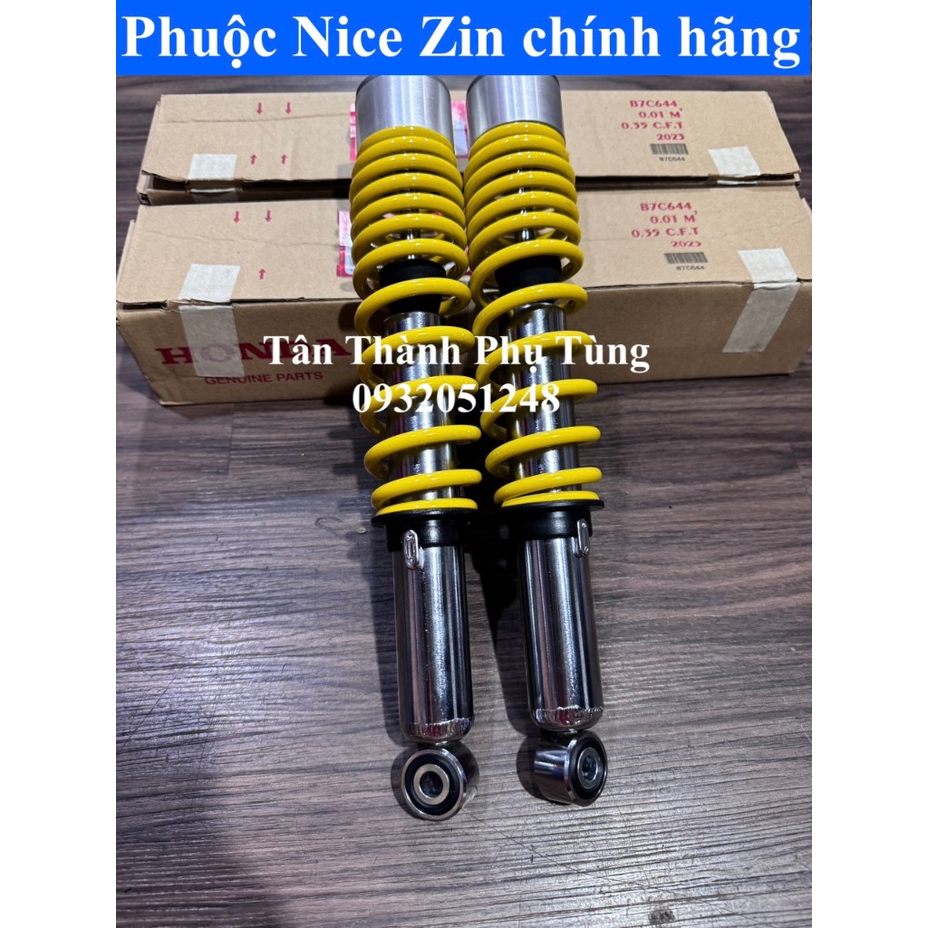 Phuộc Nice zin chính hãng gắn Wave, Dream, Future kèm cục đôn