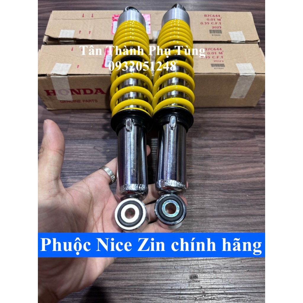 Phuộc Nice zin chính hãng gắn Wave, Dream, Future kèm cục đôn