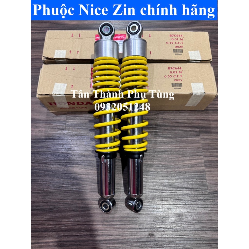 Phuộc Nice zin chính hãng gắn Wave, Dream, Future kèm cục đôn