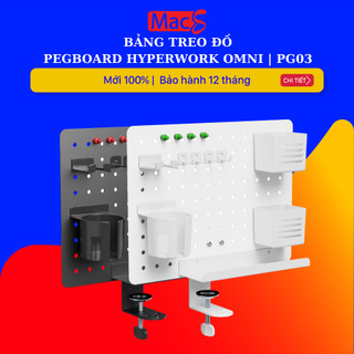 Bảng treo đồ hyperwork omni board pg03 xoay 360 độ + kẹp bàn