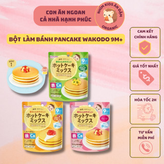 [Date T10/2026] Bột Làm Bánh Pancake WAKODO 100gr, Làm Bánh Rán Doremon Cho Bé Từ 9M+