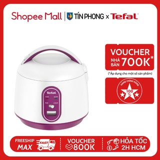 Nồi cơm điện Tefal RK224168 - 0.7L. Công suất 300W - Lòng nồi 4 lớp dày 2mm -Bảo hành 2 năm