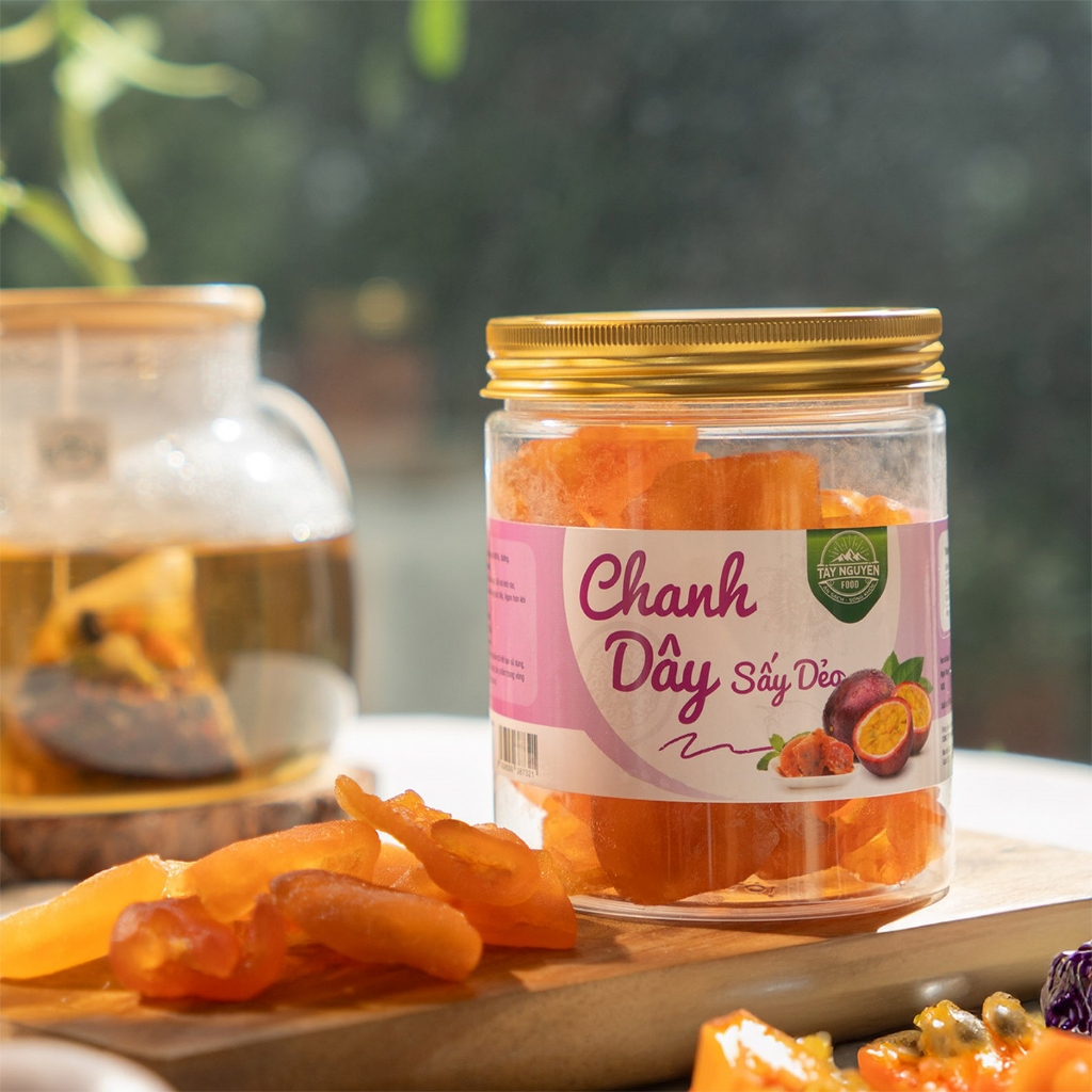 Chanh dây sấy dẻo siêu ít đường Tây Nguyên Food - Việt Nam 300g