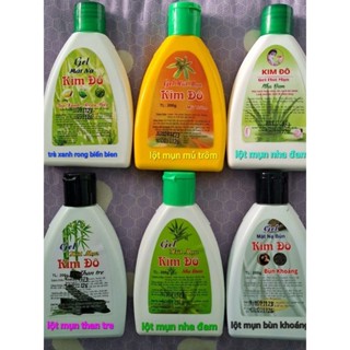  Lột mụn KIM ĐÔ  nha đam ,bùn mũ trôm than tre  200g 