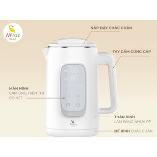 Bình đun nước giữ nhiệt pha sữa moaz bébé mb-070