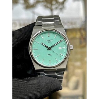 Đồng hồ nam dây thép tissot prx quartz tiffany 40mm t137.410.11.091.01
