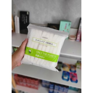 [Chính Hãng] BÔNG TẨY TRANG MINISO 180 MIẾNG