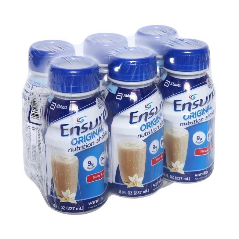 Lốc 6 chai sữa Ensure Original 237ml