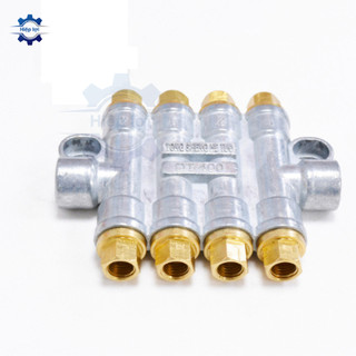 Chia dầu bôi trơn cd - chia dầu 2 - 7 lỗ- chia dầu bôi trơn thủy lực