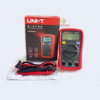 (Bảo hành 12 tháng) UT33A+ Đồng hồ vạn năng điện tử tự động Uni-Trend