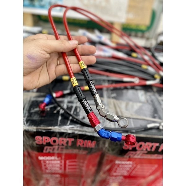 Dây Dầu Hel Earl bấm đầu Full Inox 304