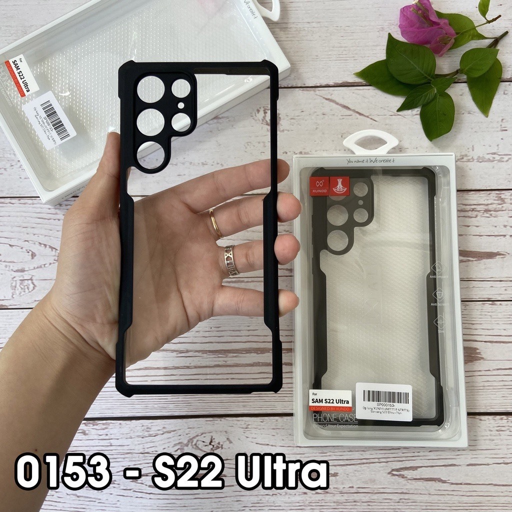 Ốp lưng XUNDD Samsung S22 , S22 ULTRA , S23 S23 PLUS S23 ULTRA Viền TPU, Mặt lưng trong, Chống sốc -