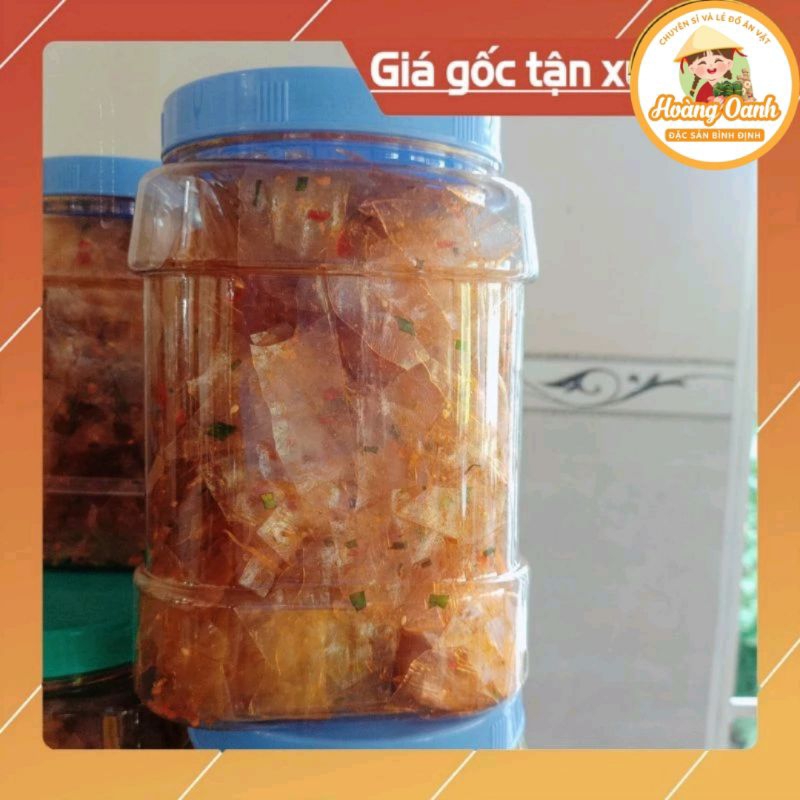 500g BÁNH TRÁNG SẤY MẮM TÉP GIÒN RỤM BÌNH ĐỊNH
