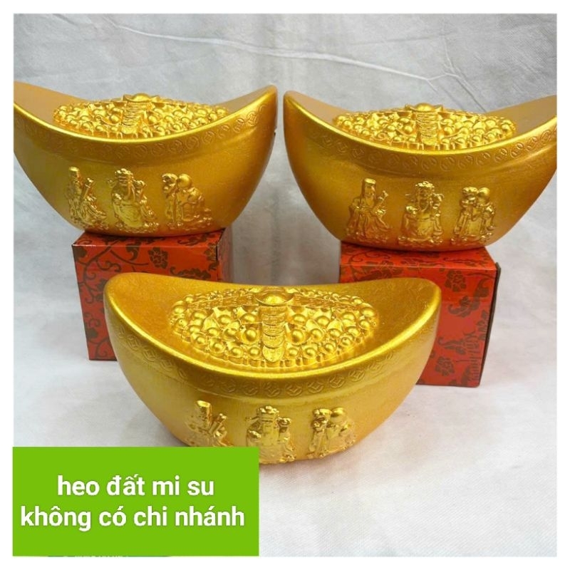 ĐỒNG TIỀN VÀNG PHÚC LỘC THỌ NHỎ TRANG TRÍ TRƯNG BÀY BỎ ỐNG THỜ PHONG THỦY(20*10*)
