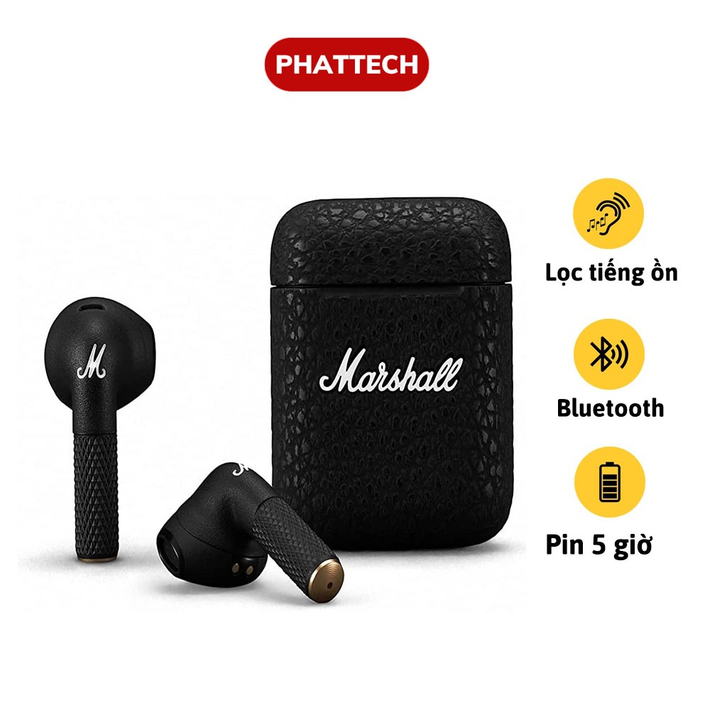 Tai Nghe Bluetooth PHATTECH Marshall  phiên bản đặc biệt xuất nhật thiết kế cao cấp âm thanh  bảo hành12T