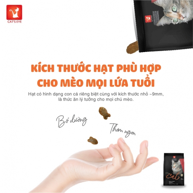 THỨC ĂN HẠT CAT'S EYE CHO MÈO MỌI LỨA TUỔI