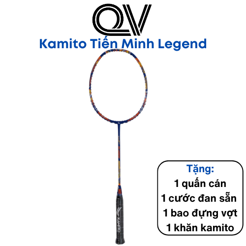 Vợt Cầu lông Kamito Tiến Minh Legend Limited 2023 Quốc Việt Badminton công thủ toàn diện