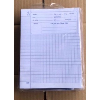 Set 10 tờ giấy đôi kiểm tra Tiến Phát