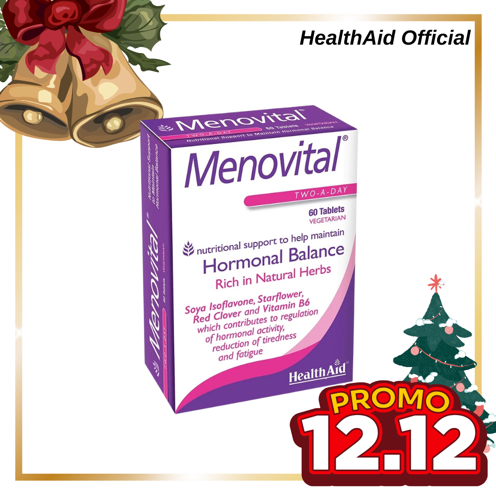 Viên điều hoà nội tiết tố nữ Healthaid Menovital (Hộp 30 viên)