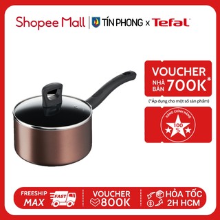 Nồi chống dính tefal day by day 18cm g1432305 - dùng mọi loại bếp - hãng chính hãng - bảo hành 2 năm