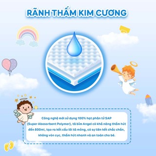 [COMBO 2 BỊCH] Bỉm Quần ANGEL Absorbent full size