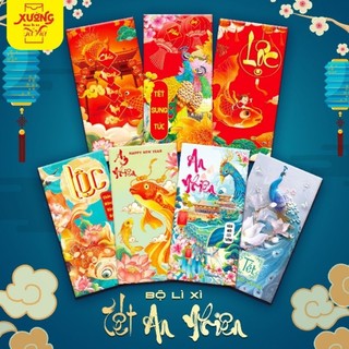 Combo 10 bao lì xì Tết Ất Tỵ 2025