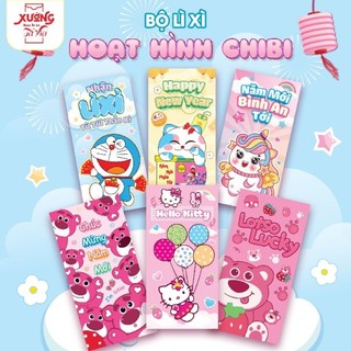 Combo 10 bao lì xì Tết Ất Tỵ 2025