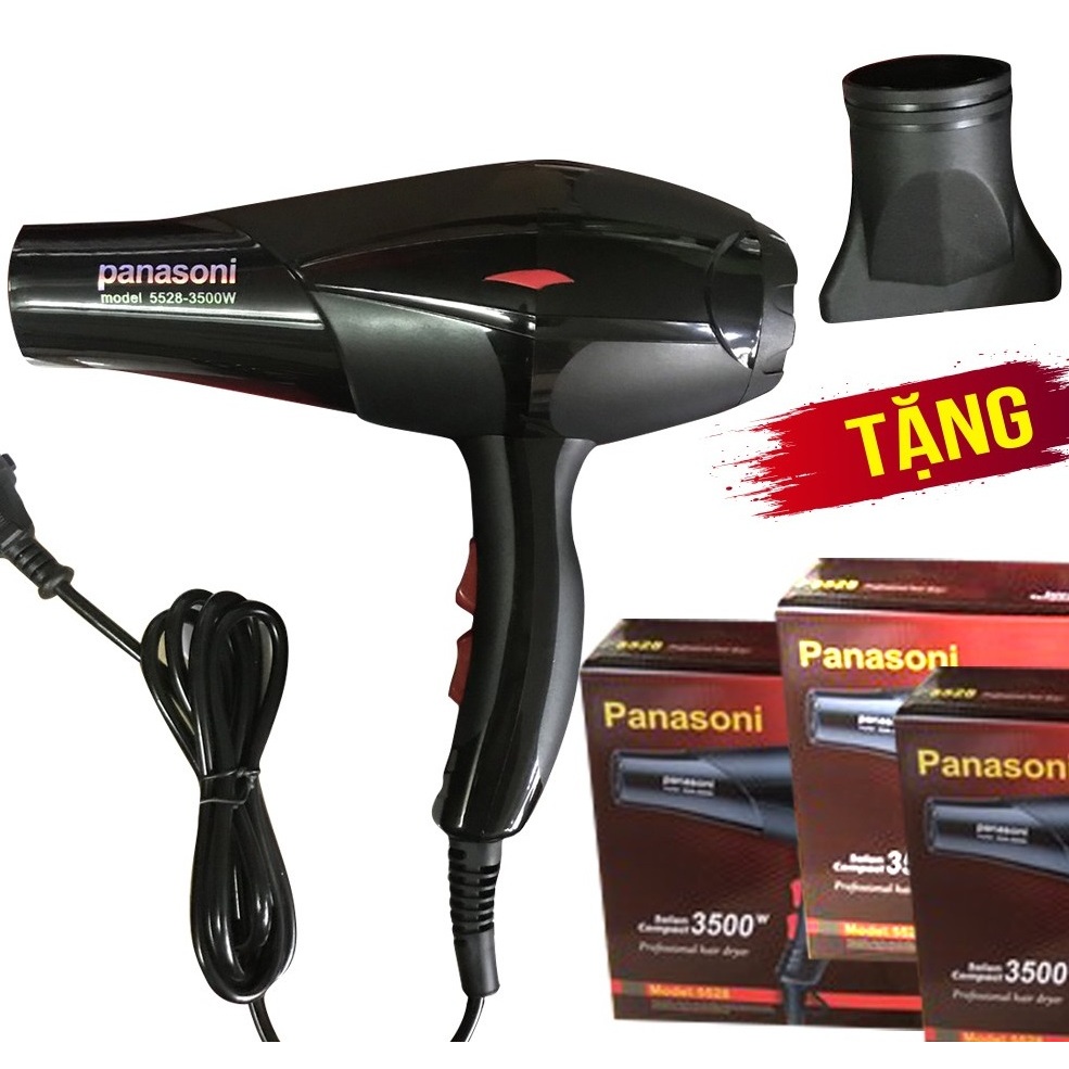 Máy Sấy Tóc Panasoni 3500W 2 Chiều Nóng Lạnh Công Suất Lớn Tiện Lợi An Toàn