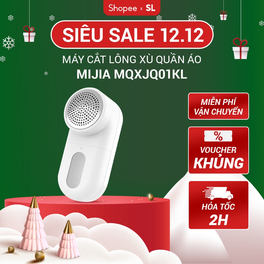 Máy Cắt Lông Xù Áo Quần Xiaomi Lưỡi Dao Sắc Bén