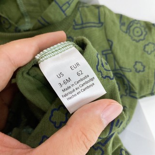 Size 12M (9-11kg) Body đùi cotton 100%