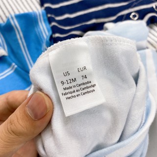 Size 12M (9-11kg) Body đùi cotton 100%