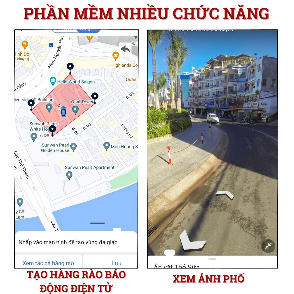 Định vị theo dõi xe máy, ô tô chip 4G độ chính xác cao tặng kèm sim 4G trọn gói 1 năm