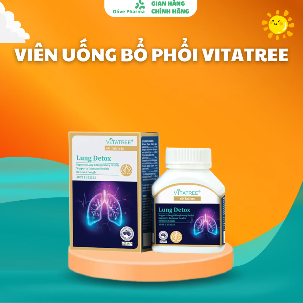 Viên uống Bổ phổi Vitatree