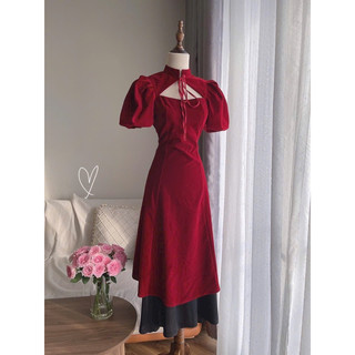 (SHOP NÀNG BÉO BIGSIZE 50KG ĐẾN 90KG) set áo dài khoét ngực