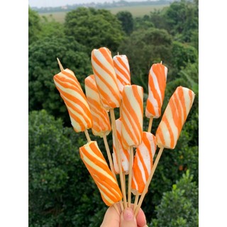 Viên thả lẩu mô hình, xiên chiên mô hình, que xiên mô hình, viên chả ngô trung