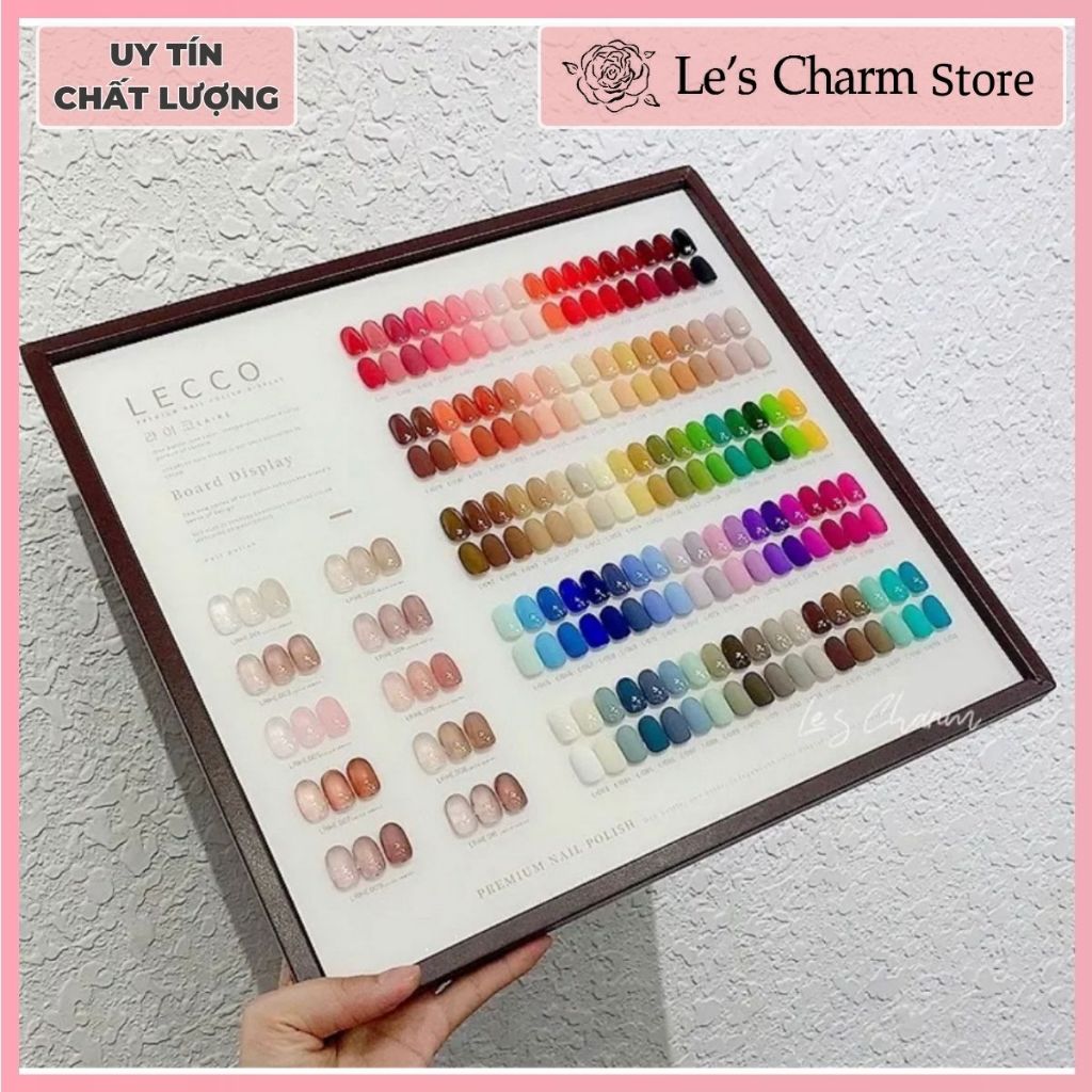 Set sơn gel LECCO 100 màu chất lượng