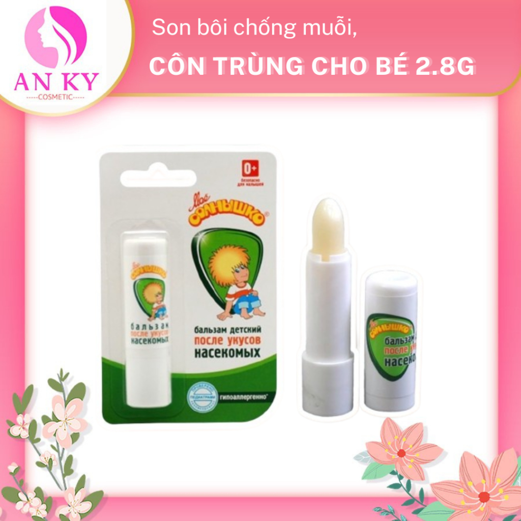 Son Bôi Côn Trùng, Son Bôi Muỗi Cho Bé Của Nga